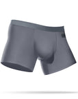 Ryder storm grey single pocket boxer briefs left side view