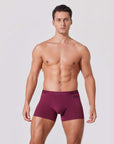 Ryder single pocket burgundy detail - patented utility design