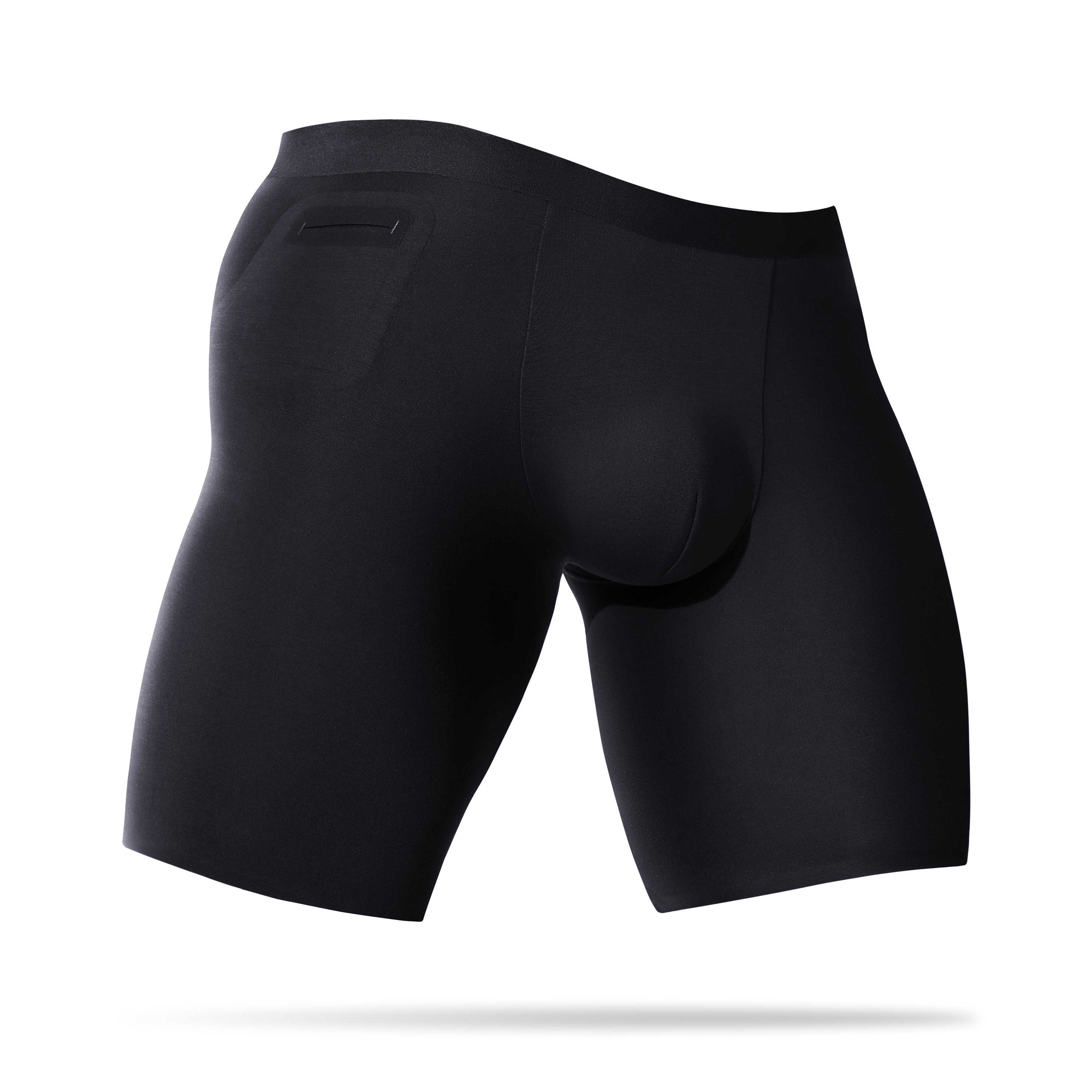 Ad Astra black dual pocket boxer briefs right side view