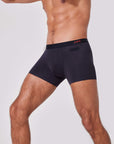 Men’s boxer briefs with side pocket design close-up