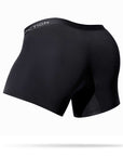 Ryder black single pocket boxer briefs back view 4 inch inseam